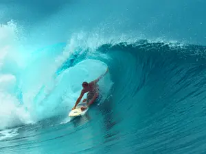 A Look Inside Tahiti's Floating Olympic® Village For Surfers
