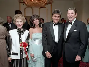 Jay Leno Stays By Her Side - Even When She Forgets Him