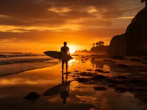 The World's Oldest Surfer