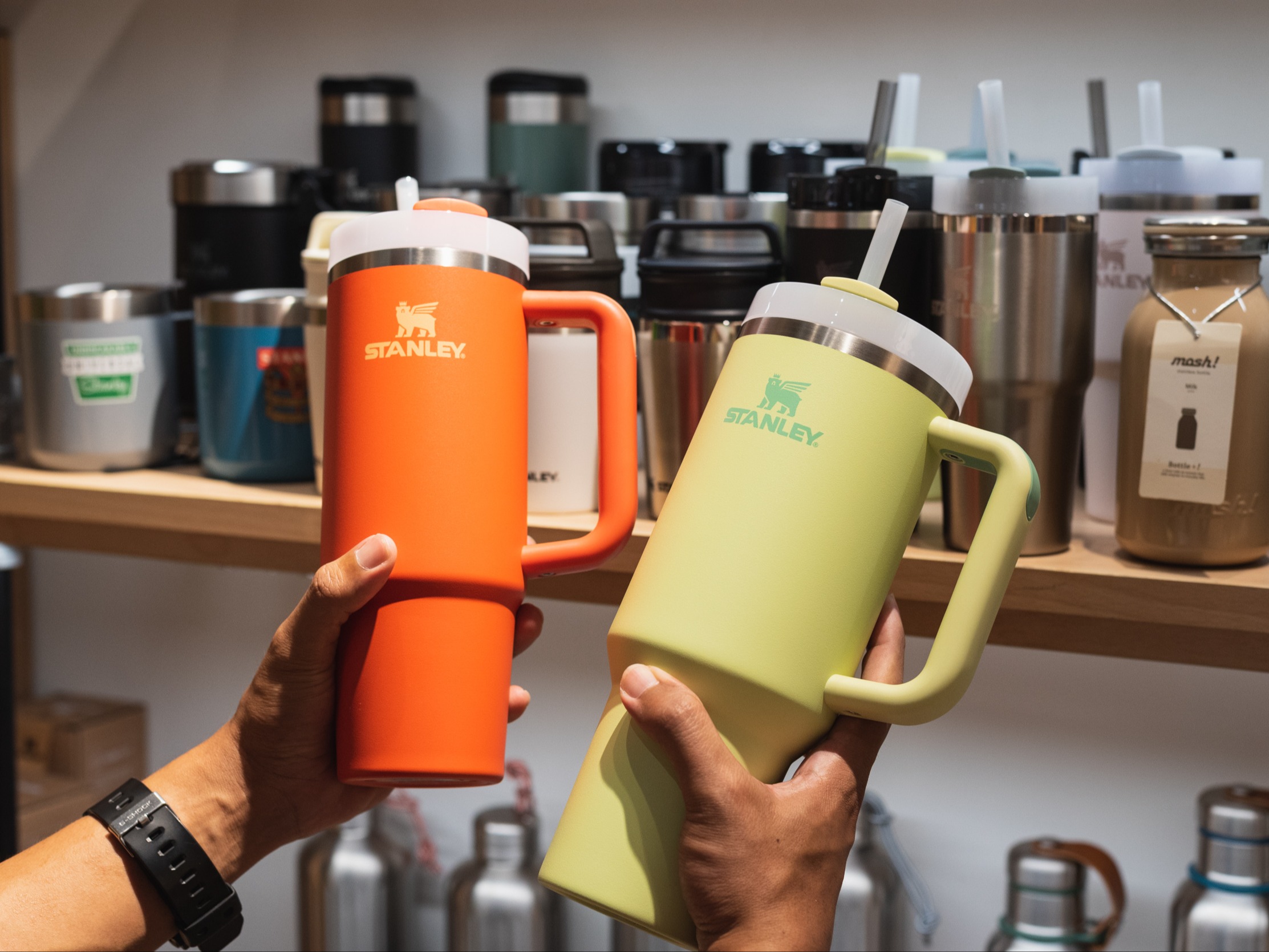 Woman Claims Stanley® Cup Took a Bullet for Her